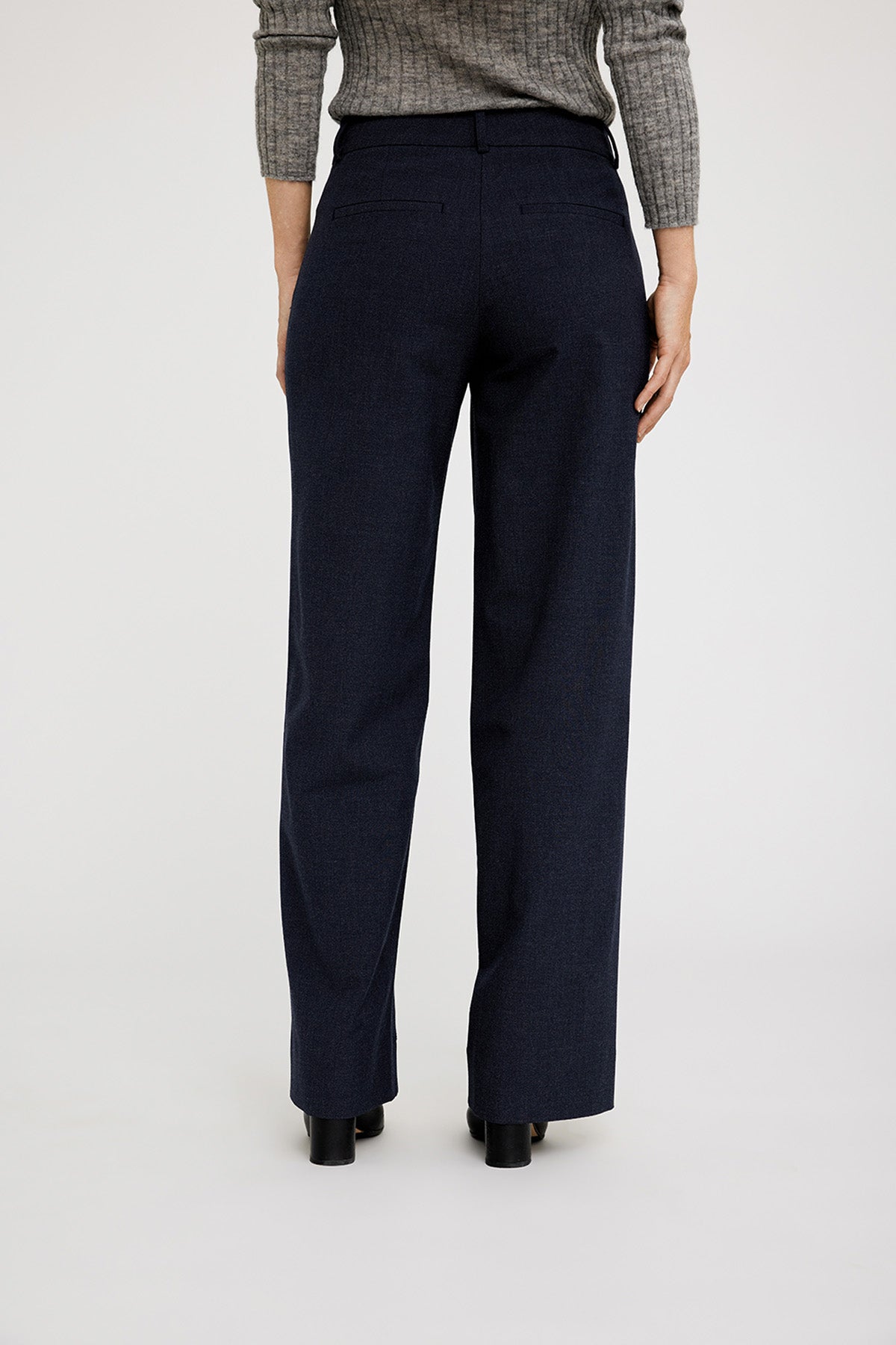 Dena habitbukser - Blue Grey Melange